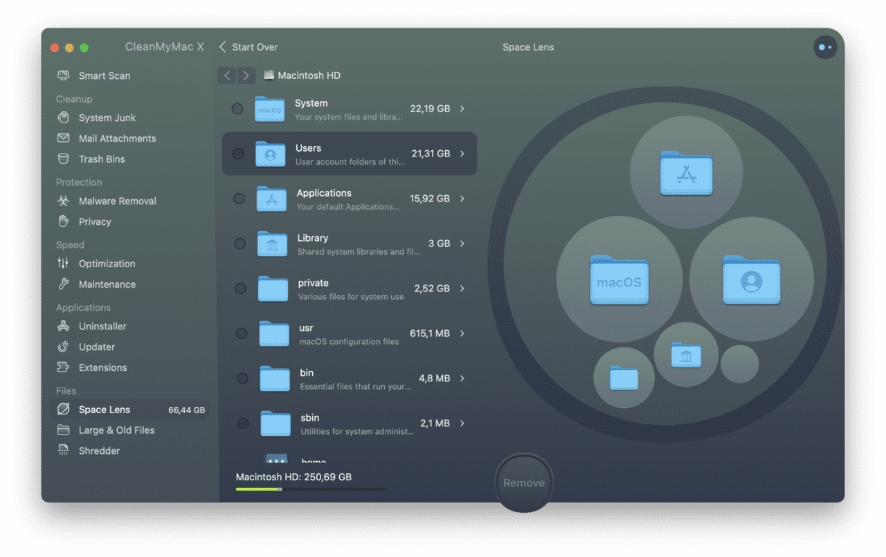 Manage storage on your Mac with CleanMyMac X